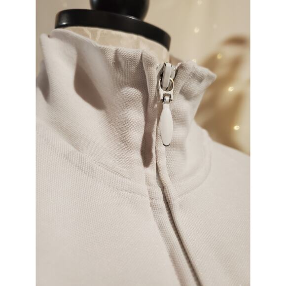 Vtg Y2K Adidas Womens 3 Stripe Zip Track Jacket Size L Pockets 2005 Active Sport - Picture 8 of 15